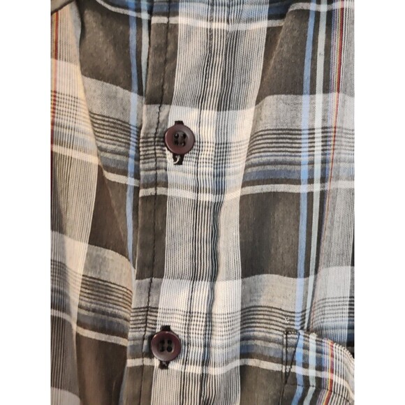 Vintage Men's Store Plaid Button Down Long Sleeve Shirt Large 16-16 1/2 - Picture 4 of 8